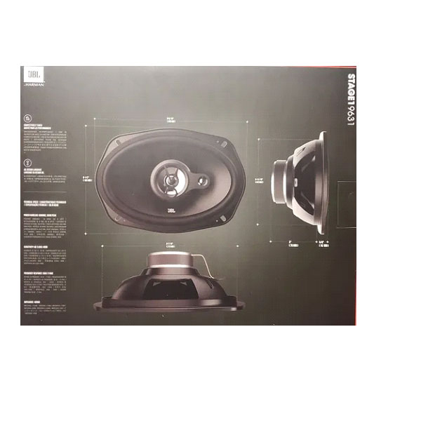 Bocinas Jbl 6x9 De 3 Vías Stage19631