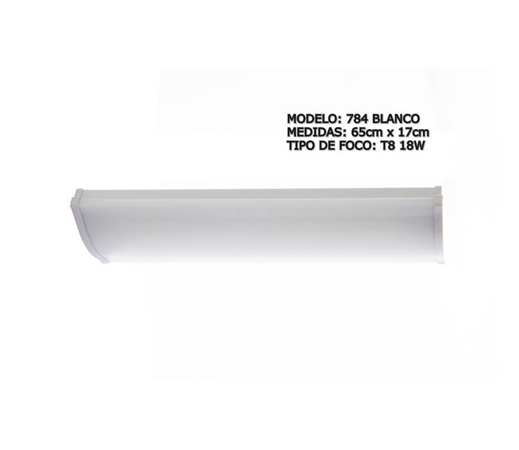 Gabinete Miranda 1 784 Blanco 65x17 cm