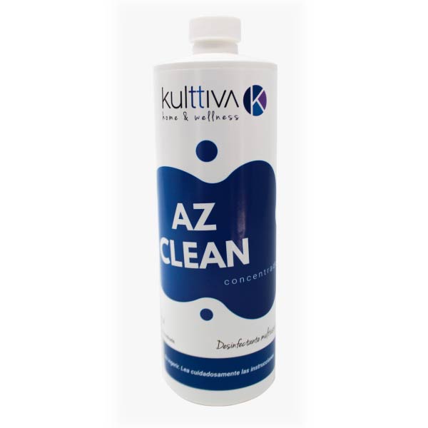 Desinfectante sales cuaternarias de amonio AZ/Agro Clean 500 ML rinde hasta 50 Litros. 
