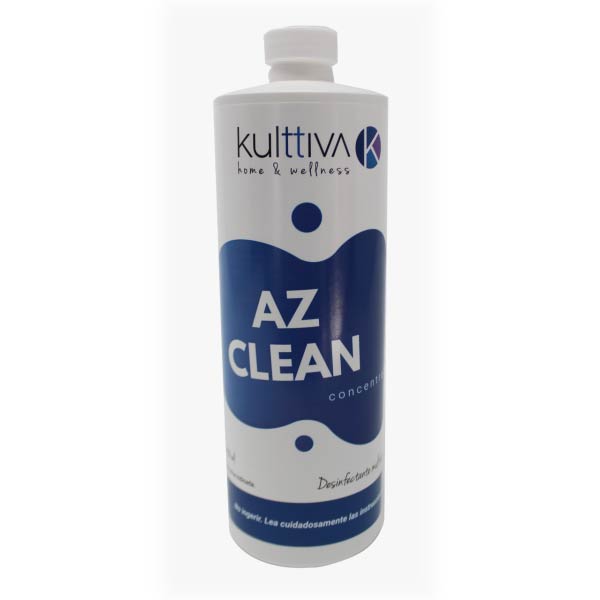 Desinfectante sales cuaternarias de amonio AZ/Agro Clean 500 ML rinde hasta 50 Litros. 