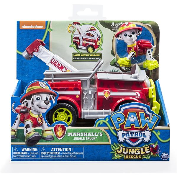 Paw Patrol - Jungle Rescue - Marshalls Jungle Truck
