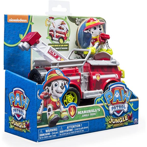 Paw Patrol - Jungle Rescue - Marshalls Jungle Truck