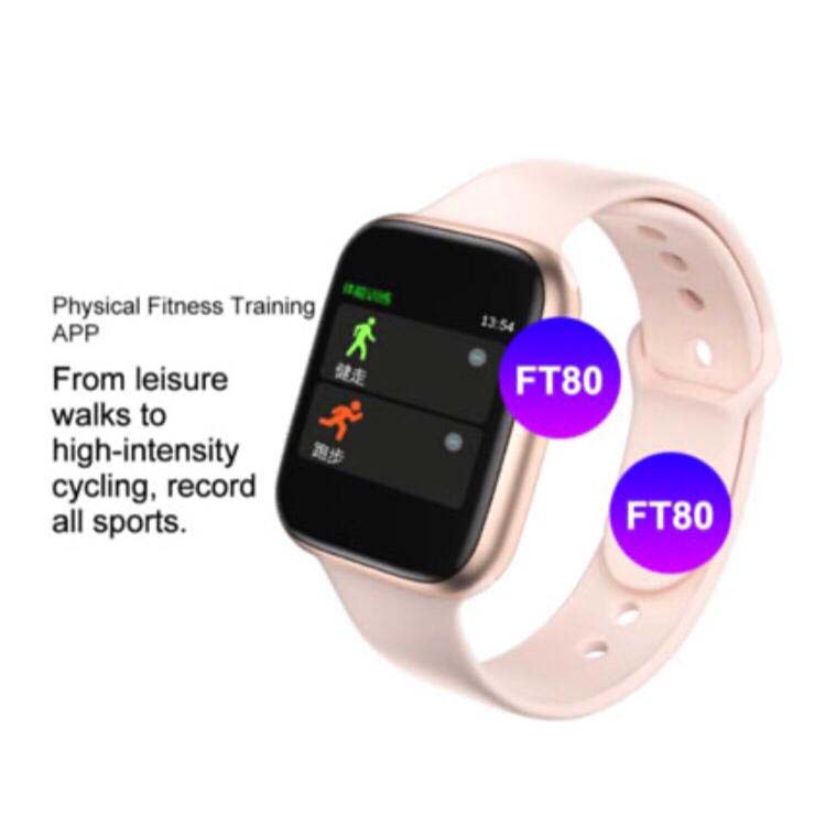 Smartwatch Reloj Inteligente Ft80 Llamadas Y Música Blanco