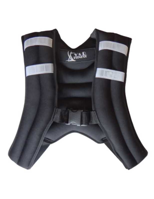 Chaleco Con Peso Lastrado 9 Kg. 20 Lbs Correr Crossfit