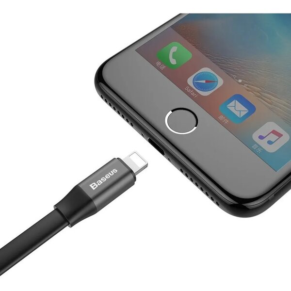 Cable Corto iPhone-iPad 23 cm Carga Rápida Transmisión Datos