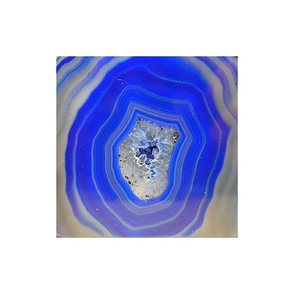 Agata Azul Piedra para Relajacion y Ansiedad 