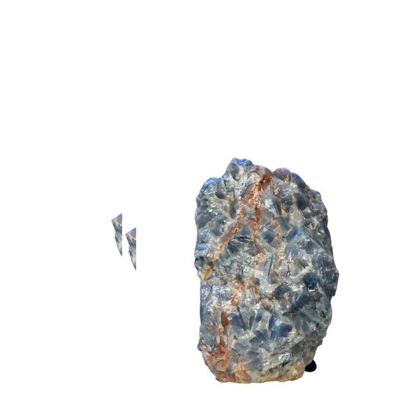 Piedra Semipreciosa Calcita Azul En Bruto 5.85 Kg Calidad