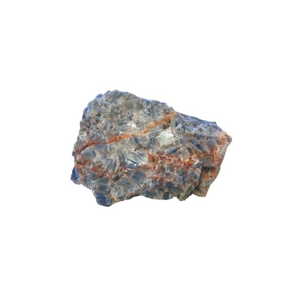 Piedra Semipreciosa Calcita Azul En Bruto 5.85 Kg Calidad