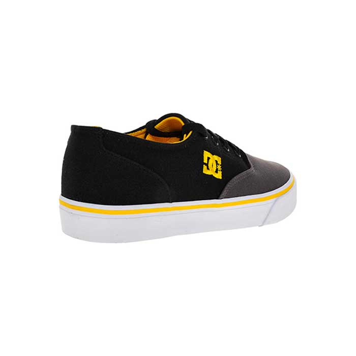Tenis Dc Shoes Unisex Flash 2 Tx Negro/Amarillo ADYS300417XKSY