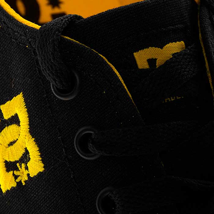 Tenis Dc Shoes Unisex Flash 2 Tx Negro/Amarillo ADYS300417XKSY