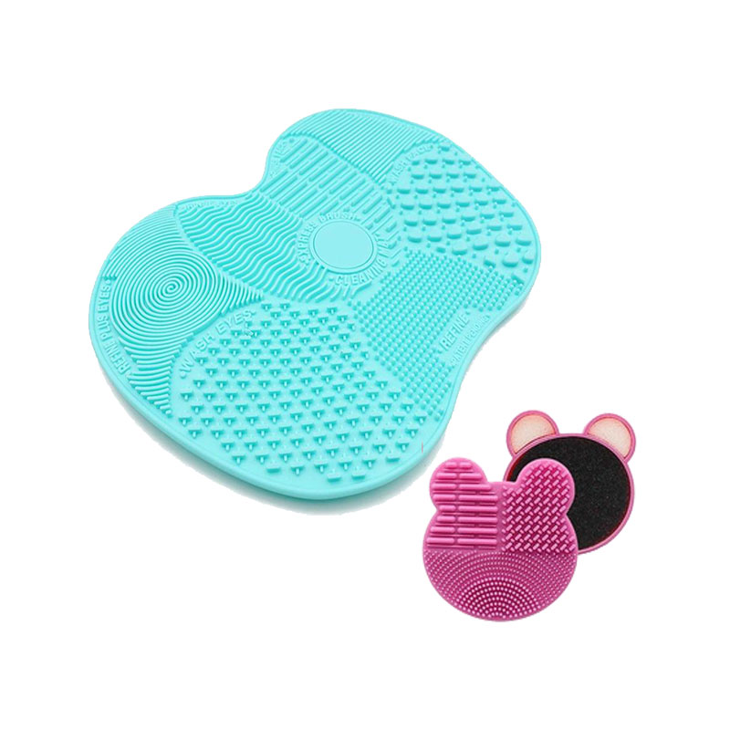 Set limpiador de brochas tapete, esponja y silicón portable
