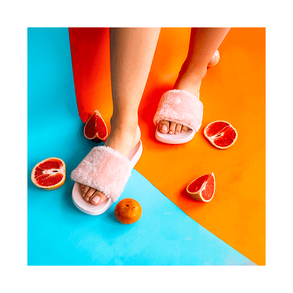 Generaltec Sandalias de Mujer, pantunflas Mujeres, Sandalias de Peluche de Mujer, Antideslizantes, Pantuflas suaves, Pantuflas Mujer Memory Foam, confort