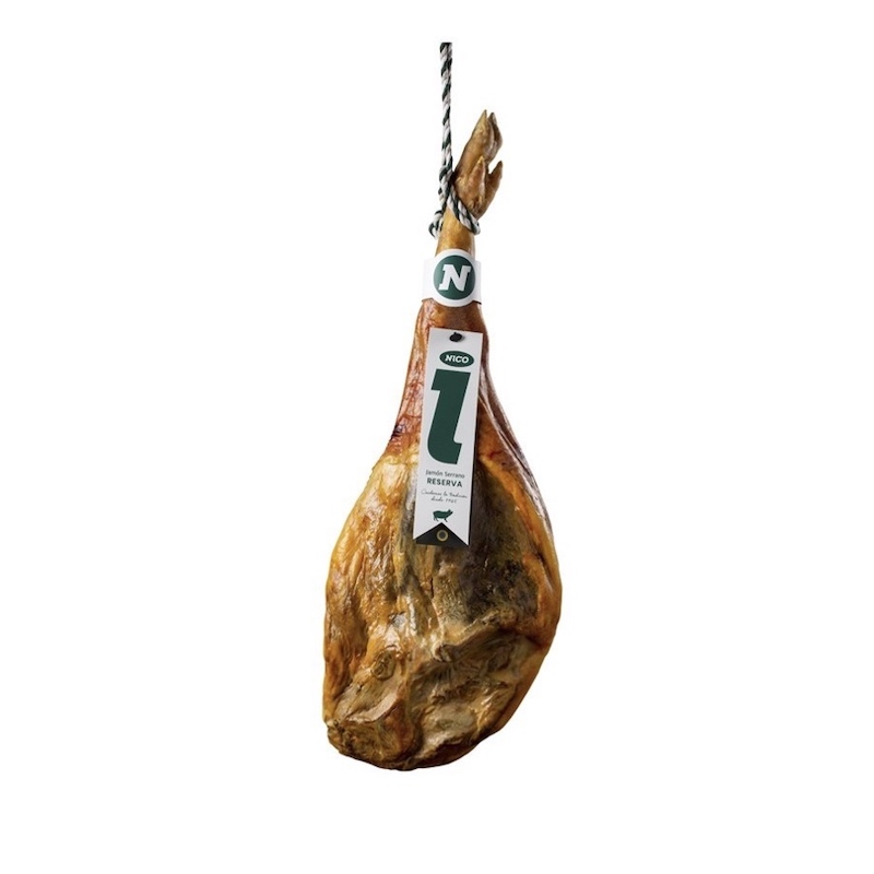 JAMON SERRANO C/HUESO RESERVA NICO CONSORCIO 7,5 KILOS