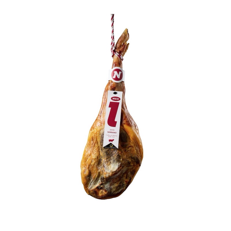 Jamon Serrano Reserva C Hueso Nico 12m 7,5 Kg, España