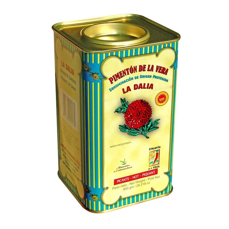 Pimentón Picante La Dalia , Lata De 800g.
