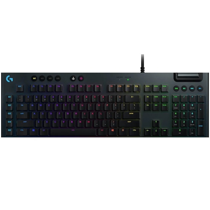 Teclado Logitech G815 Mecánico RGB Alámbrico Gaming 920-008984.