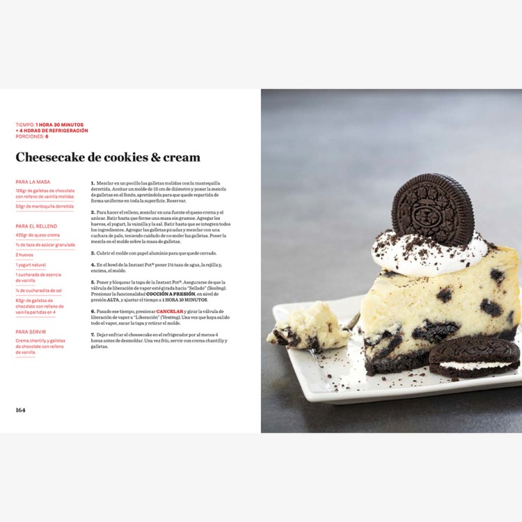 Libro de Cocina Instant Pot Fácil y Delicioso