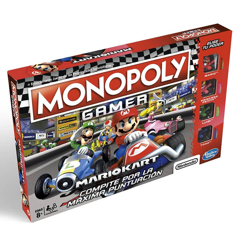 Monopoly Gamer Mario Kart Nintendo Hasbro Gaming