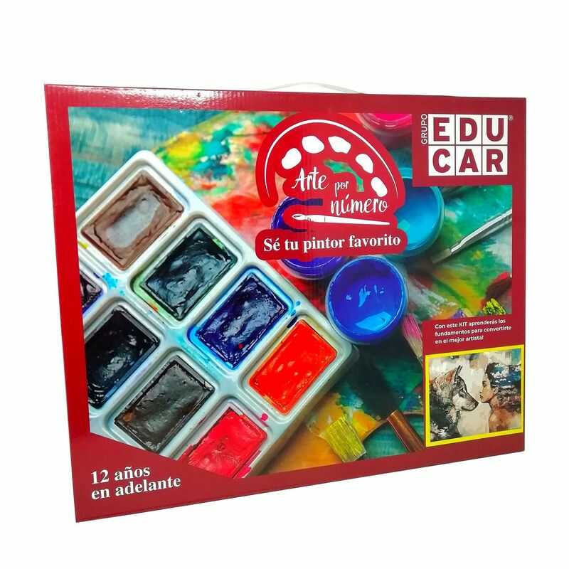 Arte Por Numero Lobo Y Mujer