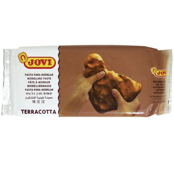 Pasta Para Modelar, Ceramica Fria, Arcilla Jovi 250gr Rojo
