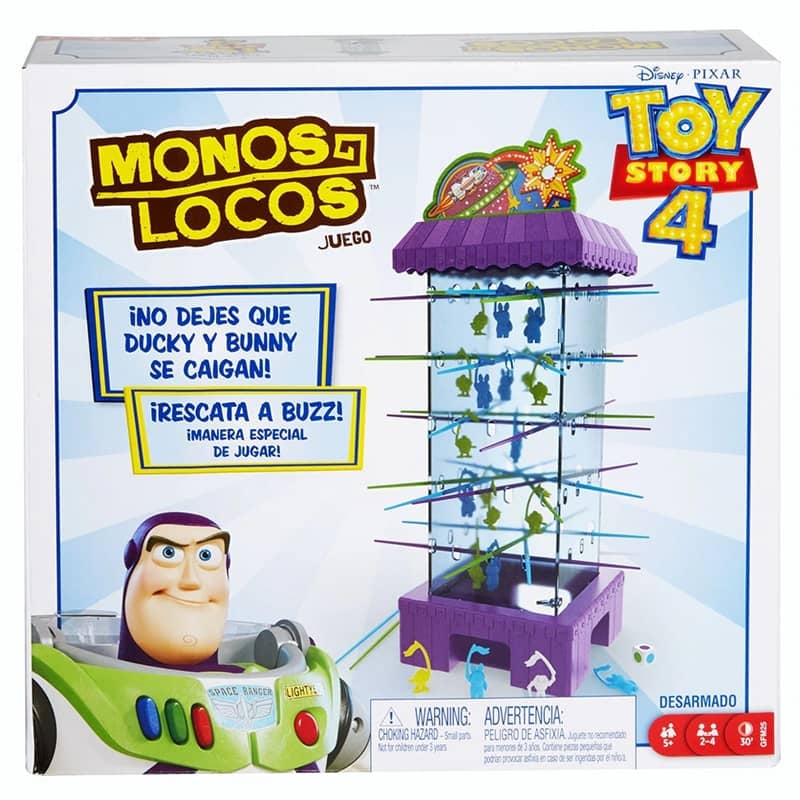 Monos Locos Toy Story 4 Mattel Games
