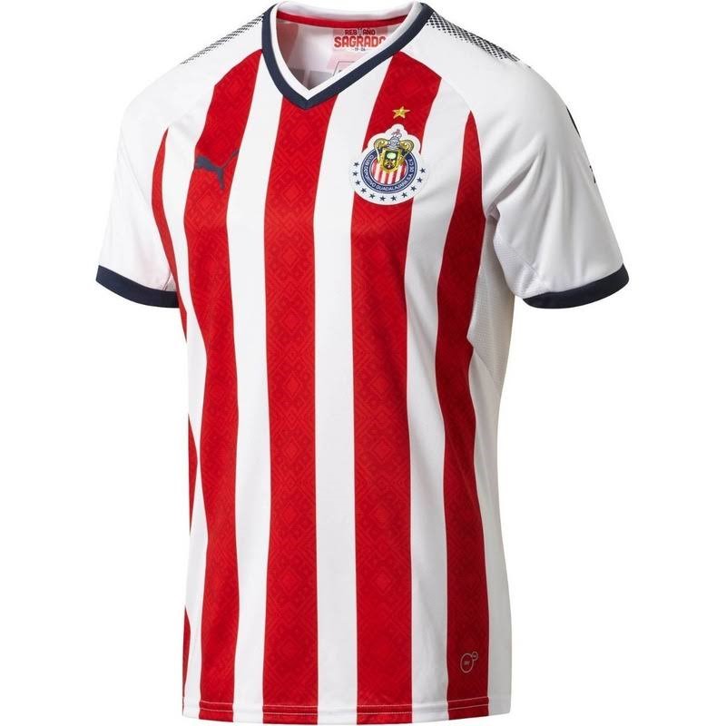 PLAYERA JERSEY PUMA CHIVAS LOCAL 17-18