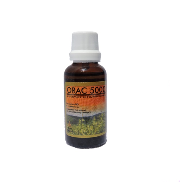 Aceite de oregano concentrado comestible con antioxidantes y omega 3