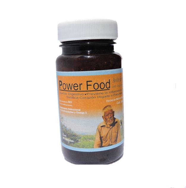 Aceite de orégano con antioxidantes y Omega 3 marca Up & Go 60 caps