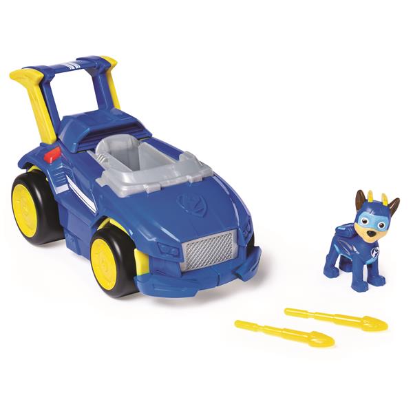 Paw Patrol Carro Chase Mighty Pups Super Paws Spin Master