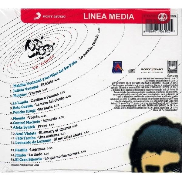 CD José José : Un tributo (Varios artistas)