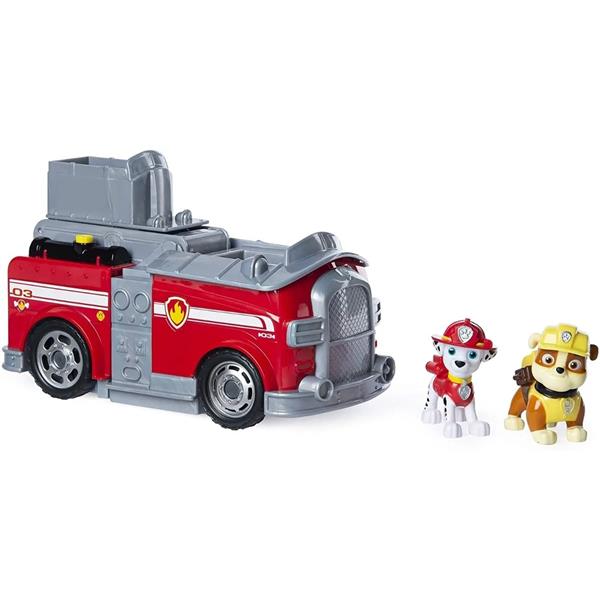 Paw Patrol Camion de Bomberos Marshall Transformable 2-1
