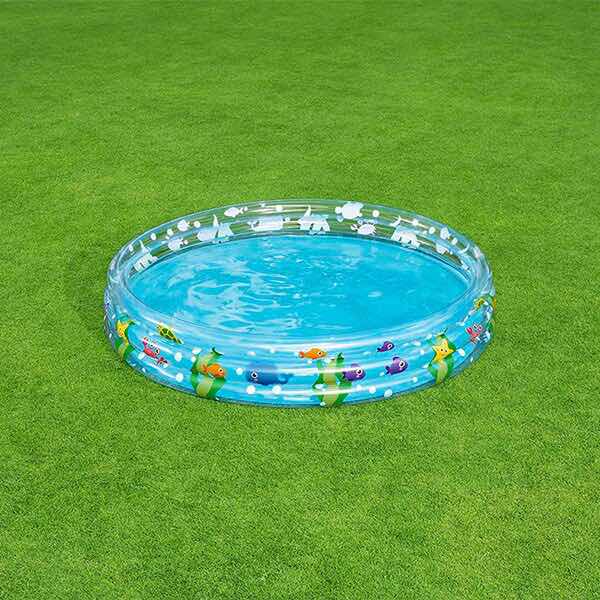 Alberca Infantil Grande Piscina Animales Marinos Inflable para Niños
