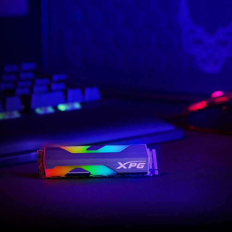 SSD ADATA XPG S20G 1TB M2 PCIEX RGB ASPECTRIXS20G-1T-C