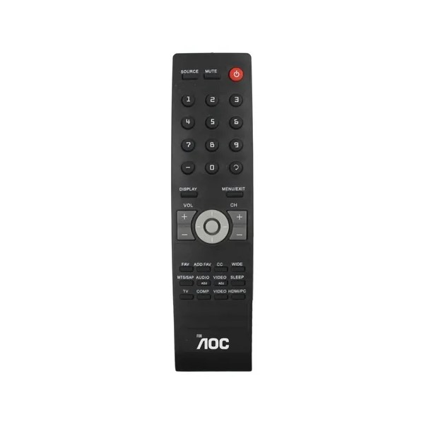 Control Remoto Aoc Pantalla LCD LED Directo