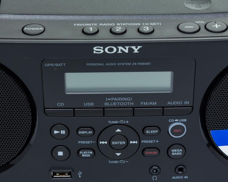 RADIOGRABADORA SONY ZS-RS60BT