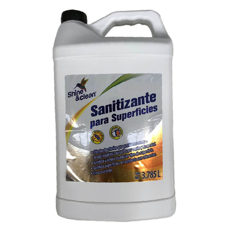 Sanitizante Para Superficies Shine & Clean 3.785 Litros