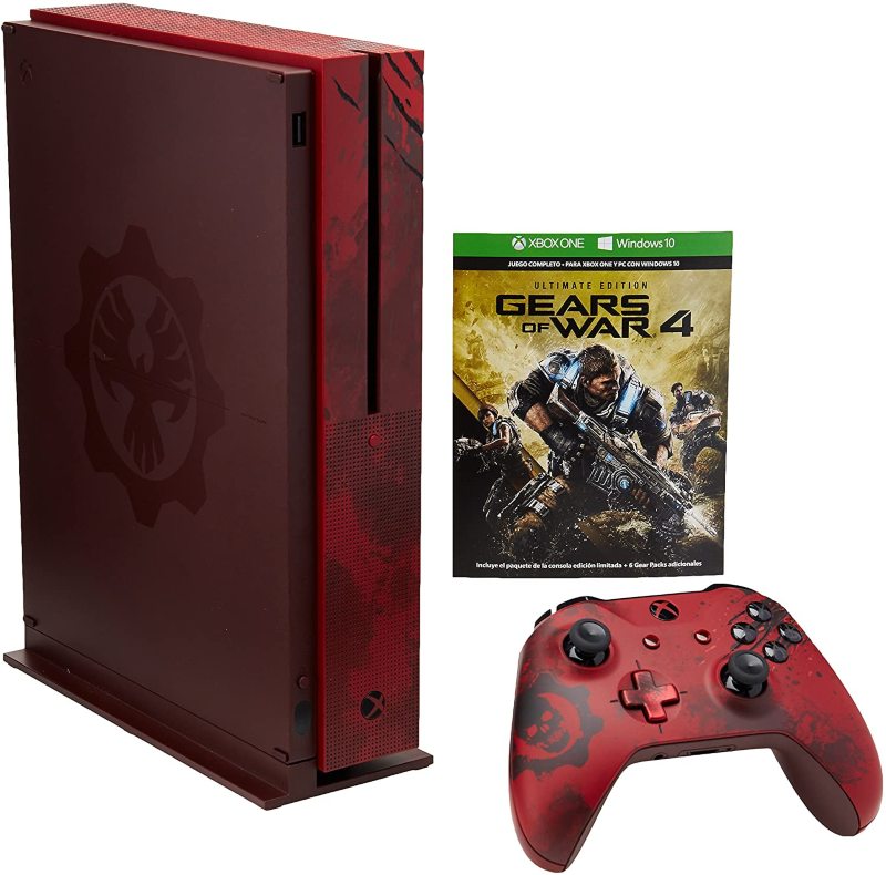 Consola Xbox One S Edición Limitada 2TB Gears of War 4 Bundle Nuevo