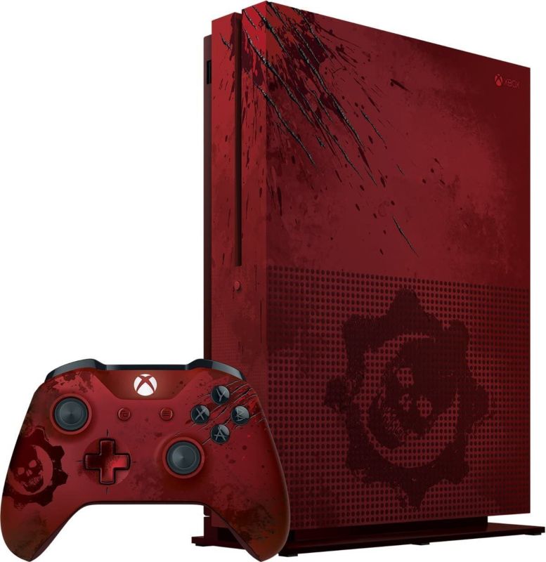 Consola Xbox One S Edición Limitada 2TB Gears of War 4 Bundle Nuevo