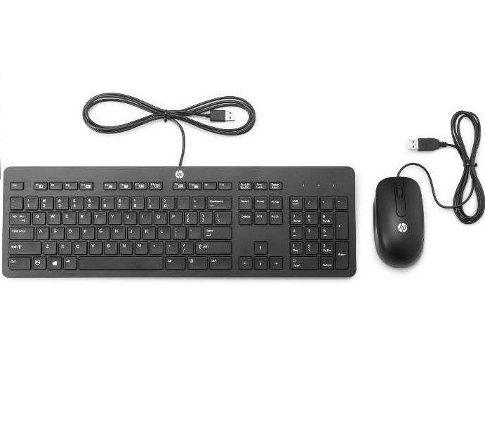 KIT TECLADO Y MOUSE HP USB SLIM BUSINESS (T4E63AA) 