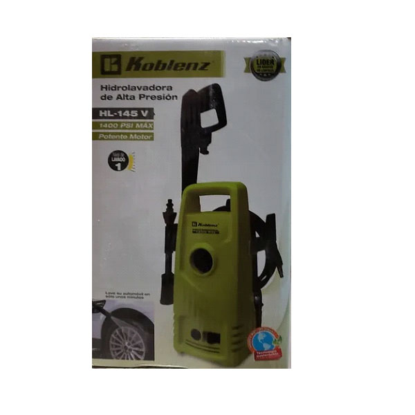 HIDROLAVADORA KOBLENZ hl-145 muy practica para todo momento 