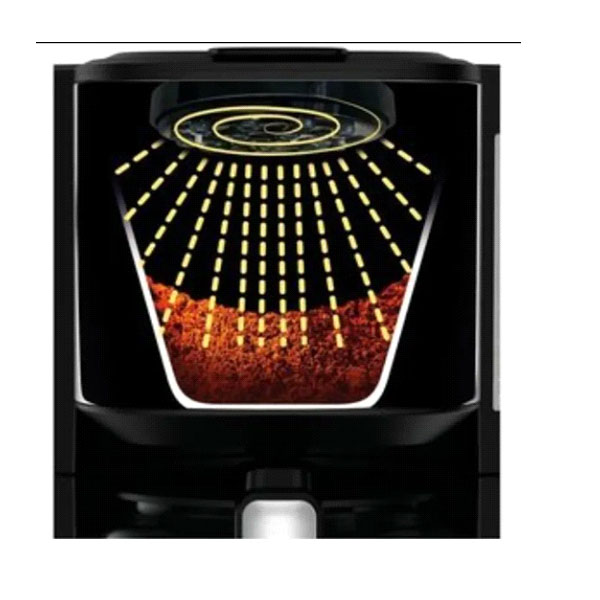 Cafetera T-fal Element De 12 Tasa De Filtro Cm482gmx Digital