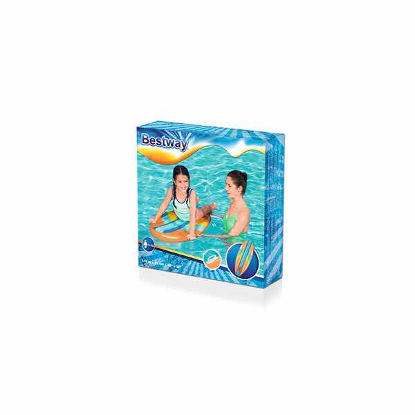 Inflable Flotador Forma de Tabla Surf Naranja Infantil