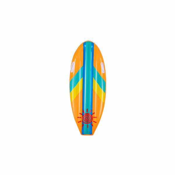 Inflable Flotador Forma de Tabla Surf Naranja Infantil
