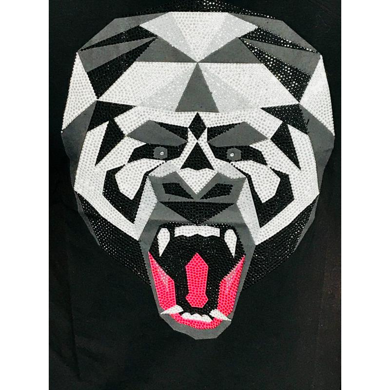 Playera hombre casual piedras moderna  spandex calavera T MODA & PRITEX