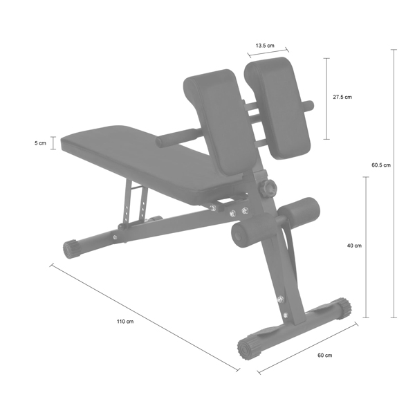 Banco para Pesas Multifuncional Ejercicio en Casa Fitness