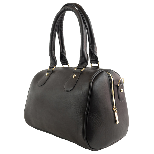 Bolsa Negra de Calavera Cincelado a Mano Hang Bags