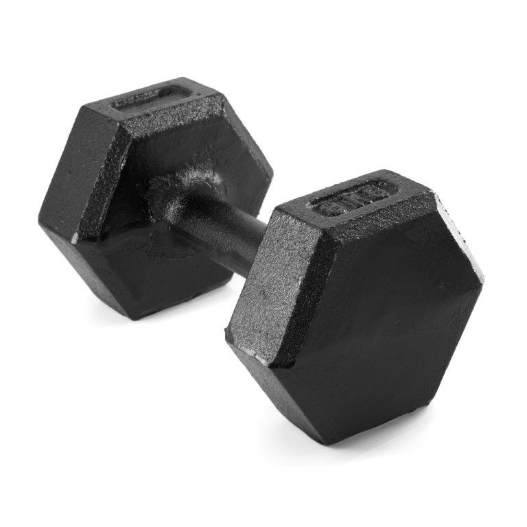 PAR DE MANCUERNA HEXAGONAL 8KG (17,64 LB) C/U