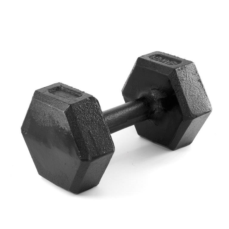 PAR DE MANCUERNA HEXAGONAL 8KG (17,64 LB) C/U