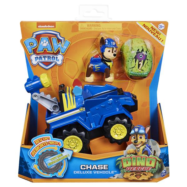 Paw Patrol Dino Rescue Chase Deluxe Vehicle