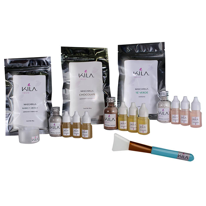 KIT MASCARILLAS LIMPIEZA PROFUNDA, HIDRATACIÓN Y ANTI EDAD